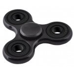 Wholesale Aluminum Metal Classic Fidget Spinner Hand Stress Reducer Toy for Anxiety Adult, Child (Black)